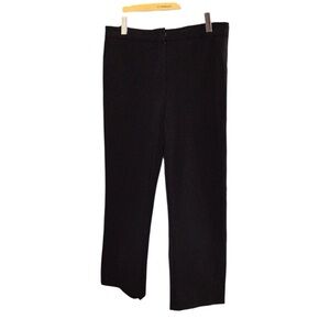 Valentino Black Straight Leg Pants